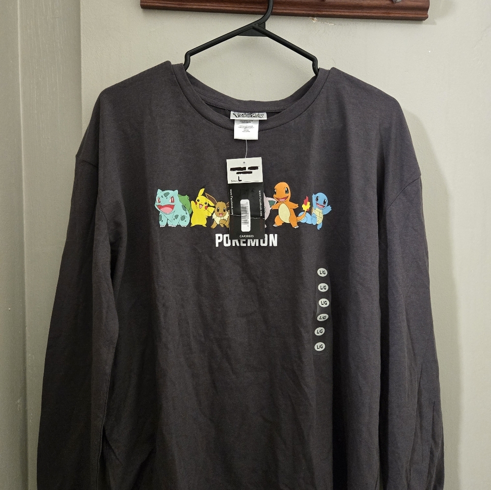 Pokemon 2 Piece Shirt and Pants set Large - Picture 6 of 7